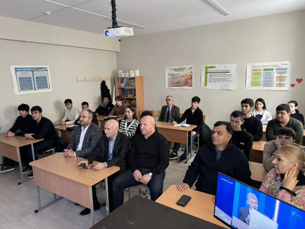 ПОАНО "НИК" присоединился к трансляции с президентом РФ Владимиром Путиным!