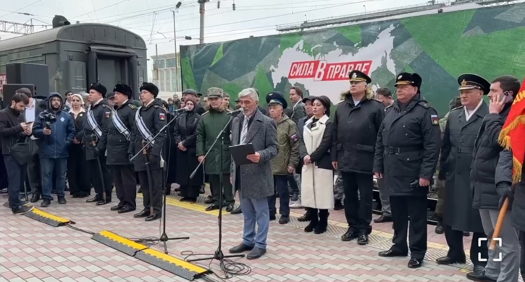 В Дагестан прибыл поезд «Сила в правде»